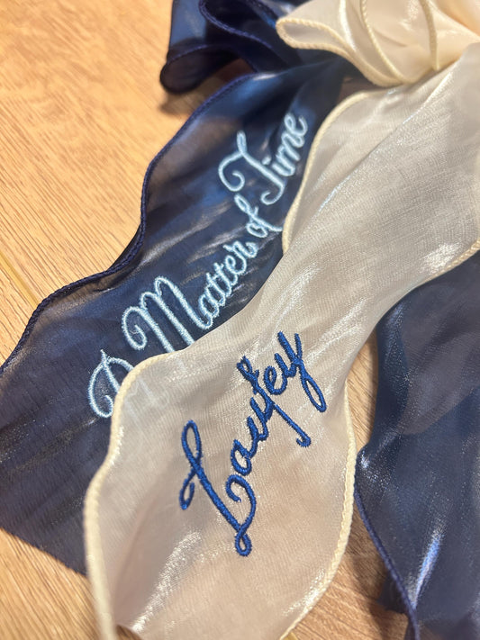 A Matter of Time Tour Custom Embroidered Bows, Concerts, Lauvers, Fangirl