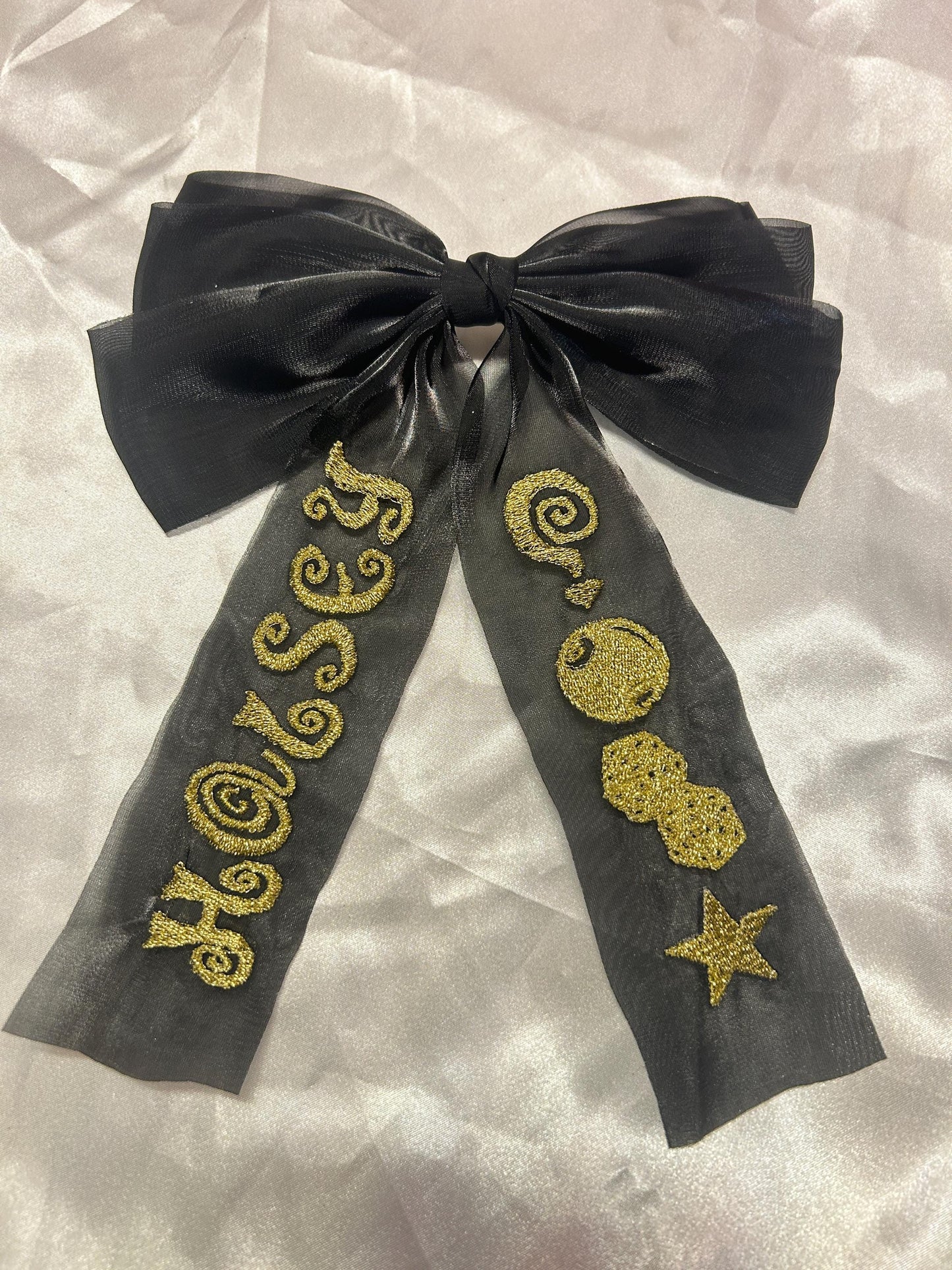H Last Trick Custom Embroidered Concert Bows, Gifts for Her