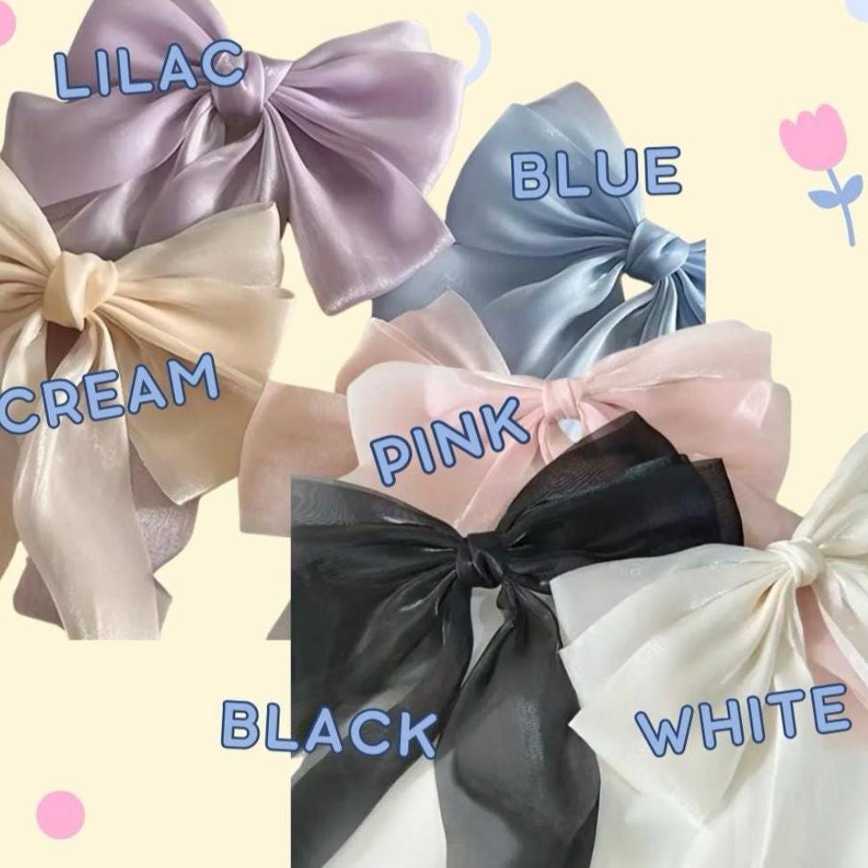 Grace Abrams Icons Subtle Custom Embroidered Concert Bows, Gifts for Her