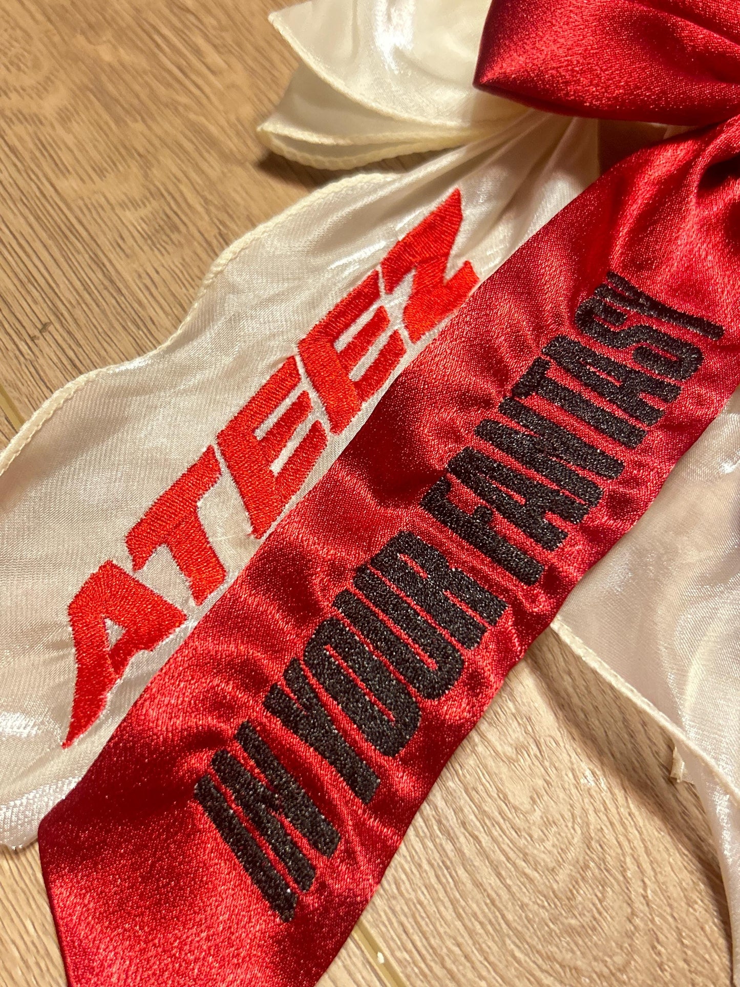 In Your Fantasy Tour Custom Embroidered Bows, Concerts, Ateez, Fangirl