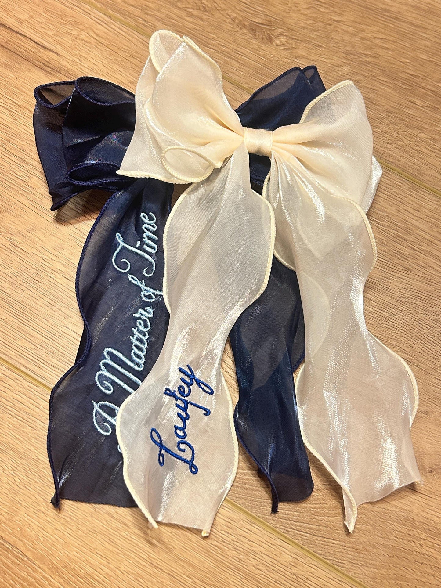 A Matter of Time Tour Custom Embroidered Bows, Concerts, Lauvers, Fangirl