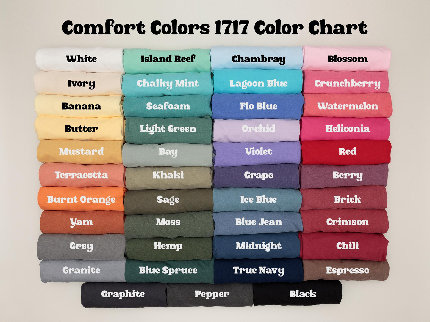 TSITP Beach Embroidered Comfort Colors T-Shirt Sweatshirt, Summer, Conrad, Jeremiah