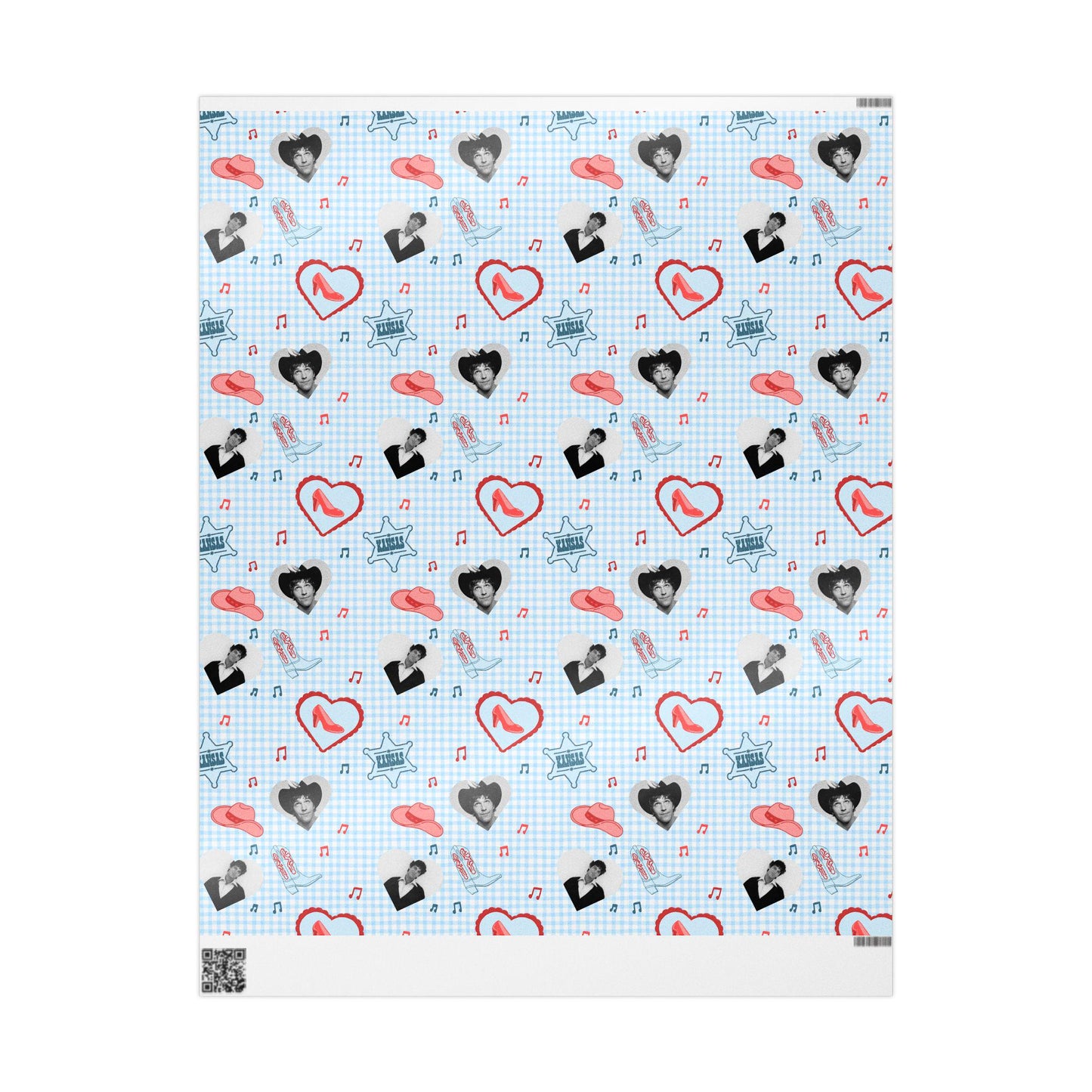 Role Model Gift Wrapping Paper Birthday, Kansas Gift Wrap for Holidays, Role Model Themed Birthday Gift Themed Present