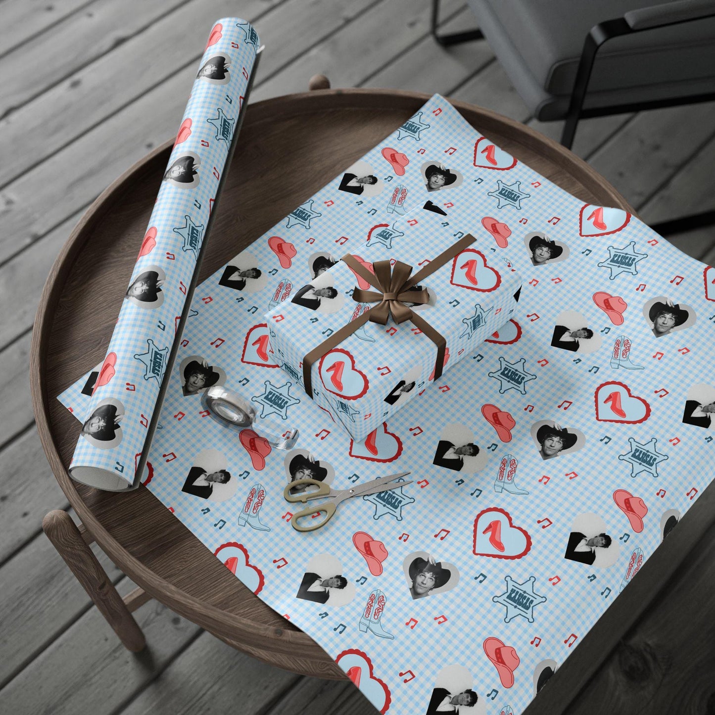 Role Model Gift Wrapping Paper Birthday, Kansas Gift Wrap for Holidays, Role Model Themed Birthday Gift Themed Present