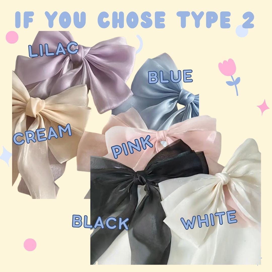 Princess Custom Embroidered Bows