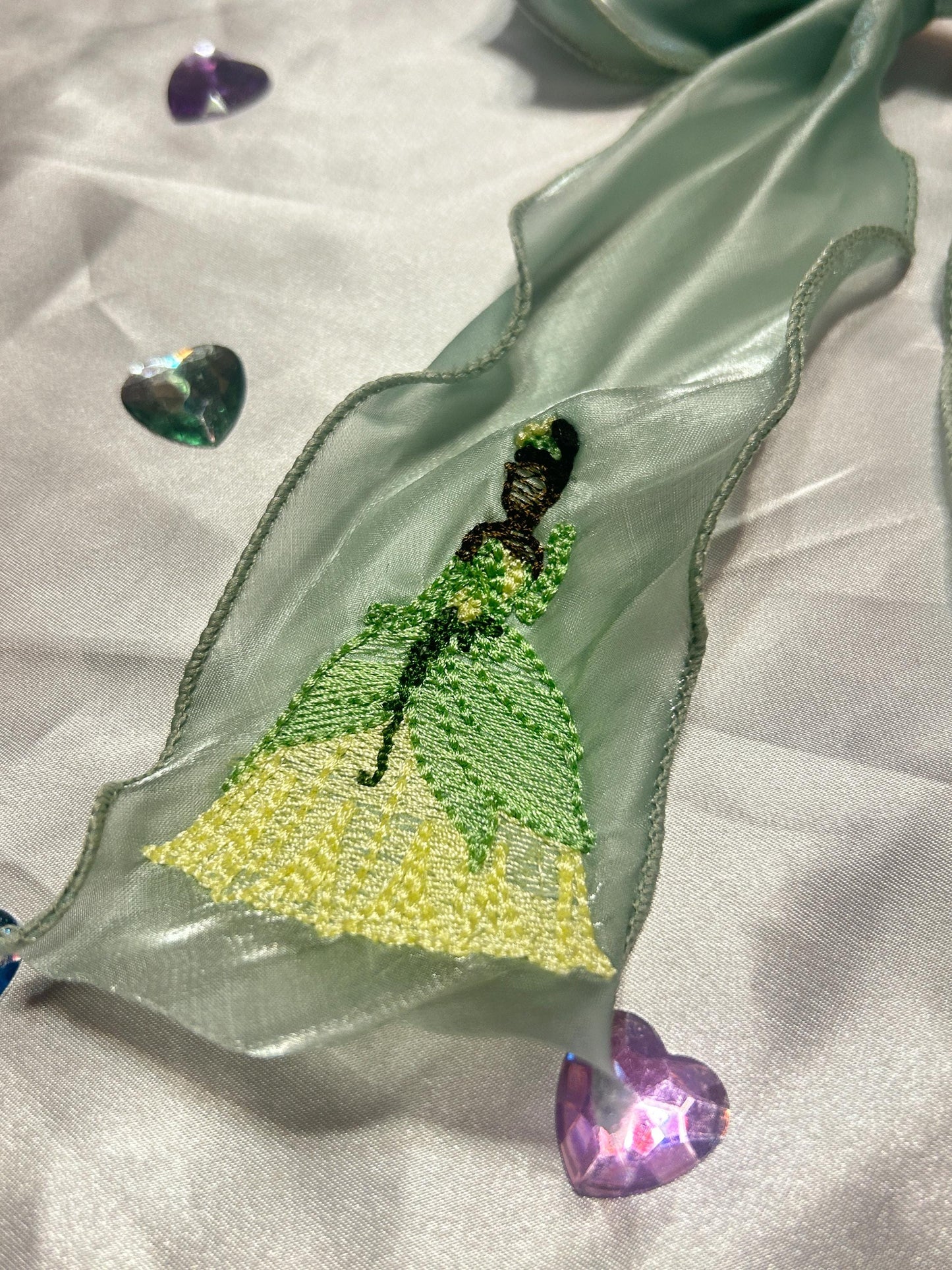 Princess Custom Embroidered Bows