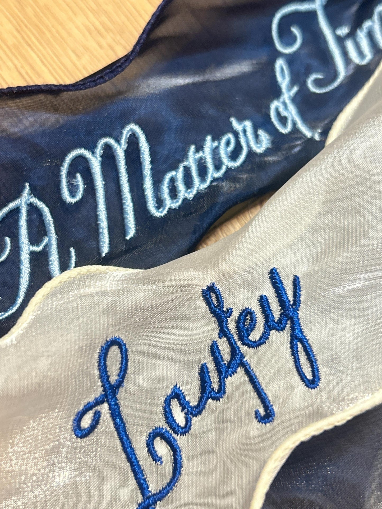 A Matter of Time Tour Custom Embroidered Bows, Concerts, Lauvers, Fangirl