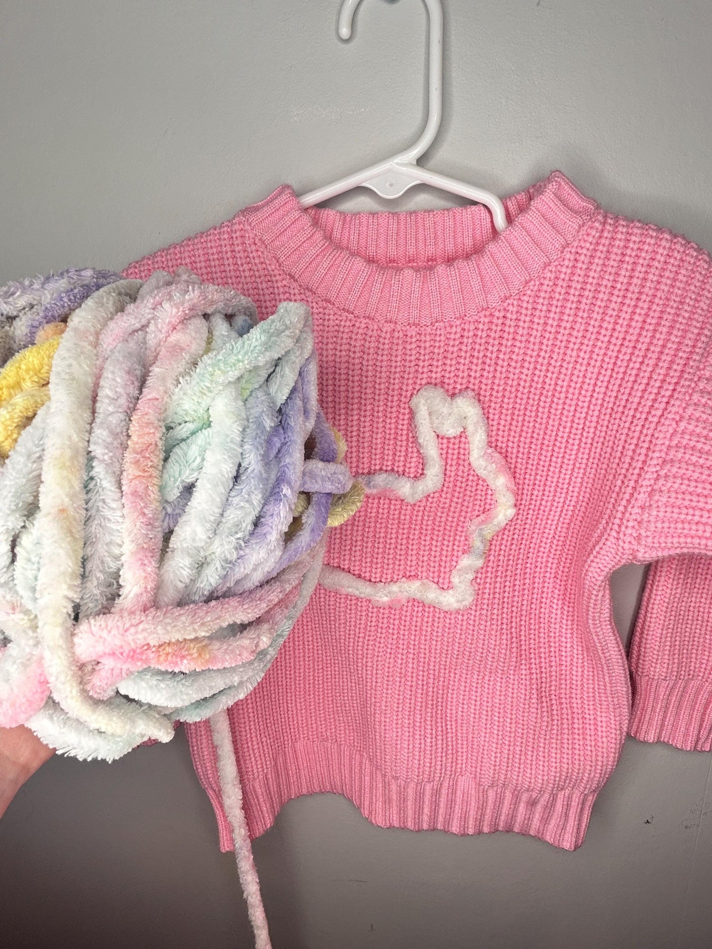 Toddler Easter Sweater, Easter Bunny Kids Sweater, Easter Sweater for Kids, Kids Bunny Sweater, Kids Easter Sweater, Bunny Sweater, 3M - 8Y