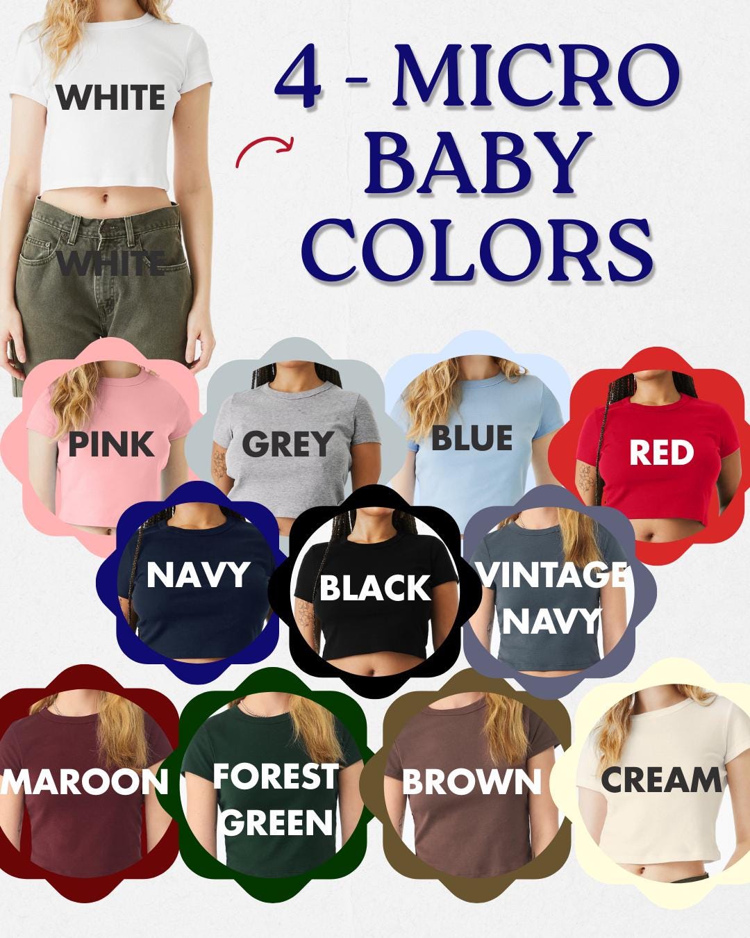 Wishbone Inspired Customizable Baby Tees and Tank Tops, Tour