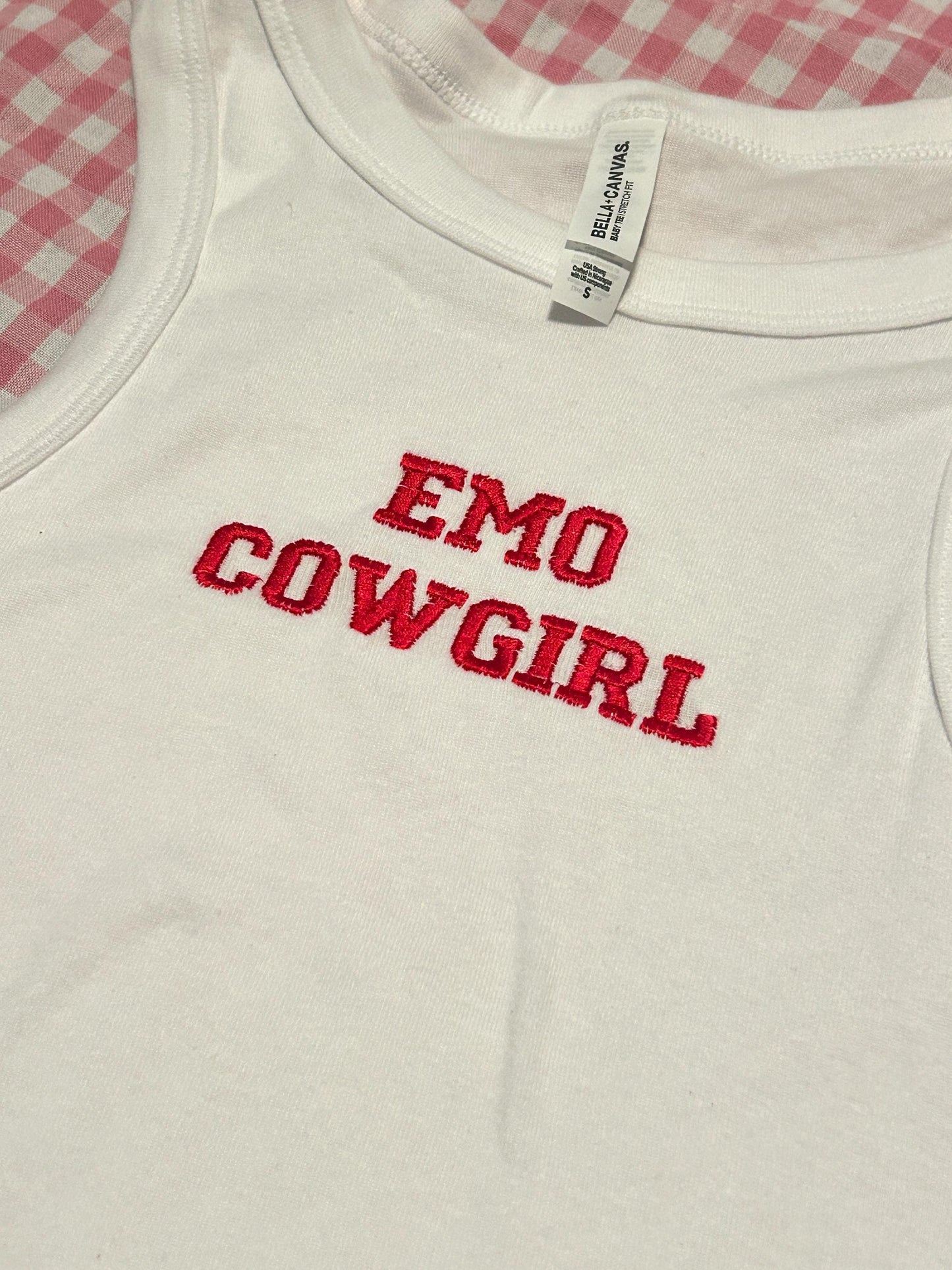 MM Inspired Customizable Embroidered Baby Tees and Tank Tops, Pink, Country Music, Tour
