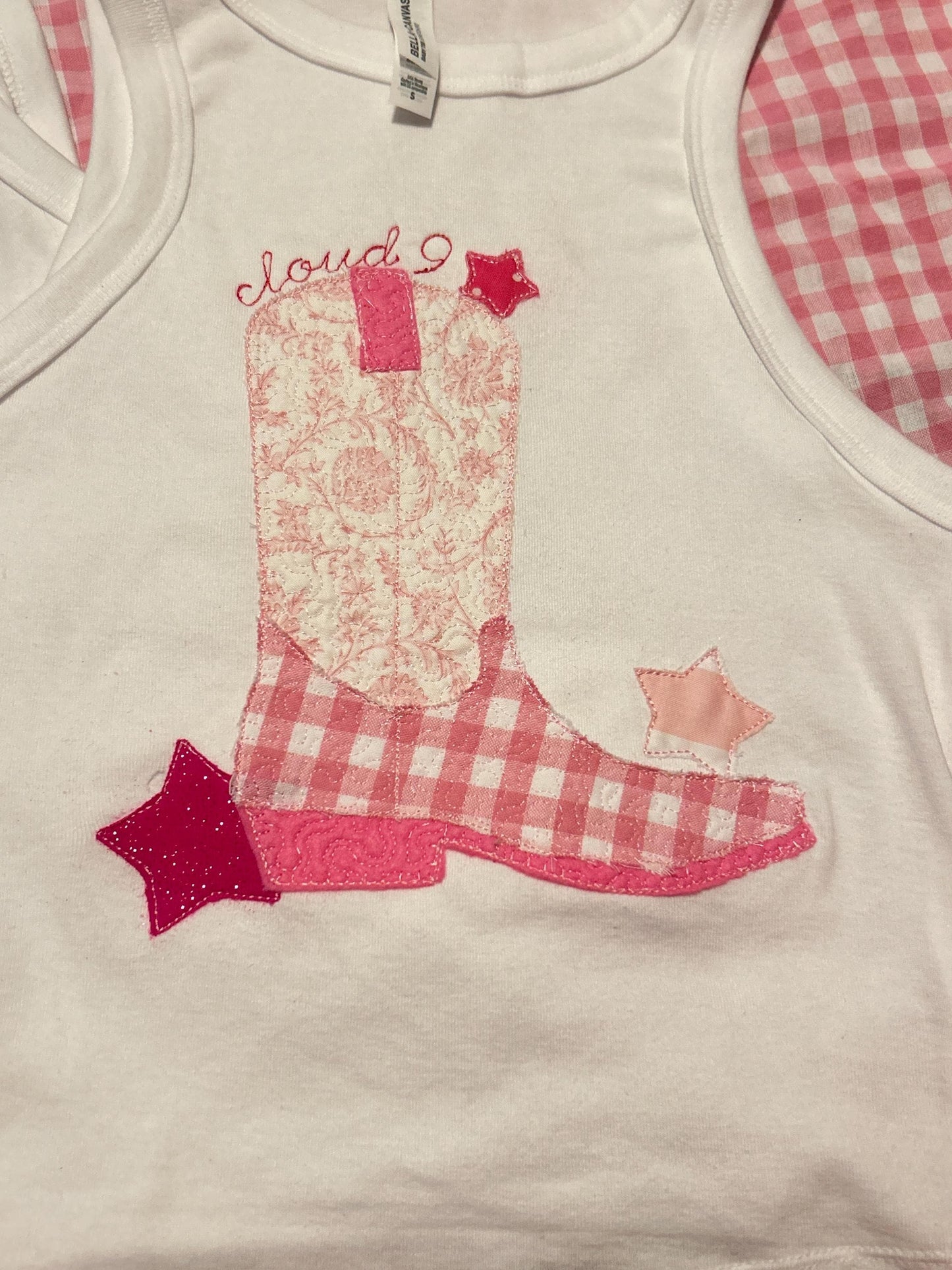 MM Inspired Customizable Embroidered Baby Tees and Tank Tops, Pink, Country Music, Tour