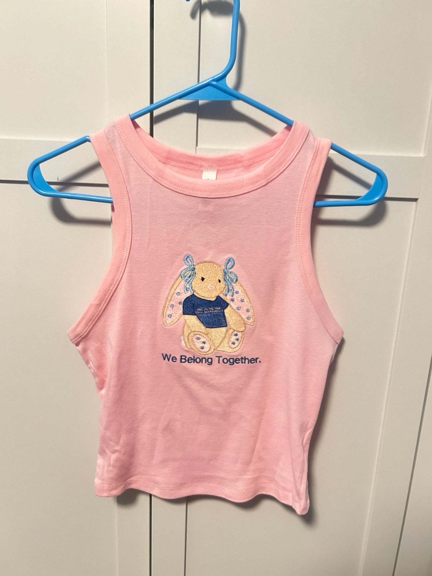 Plush Bunny Kiss and Disco Inspired Customizable Baby Tees and Tank Tops, Tour, HS
