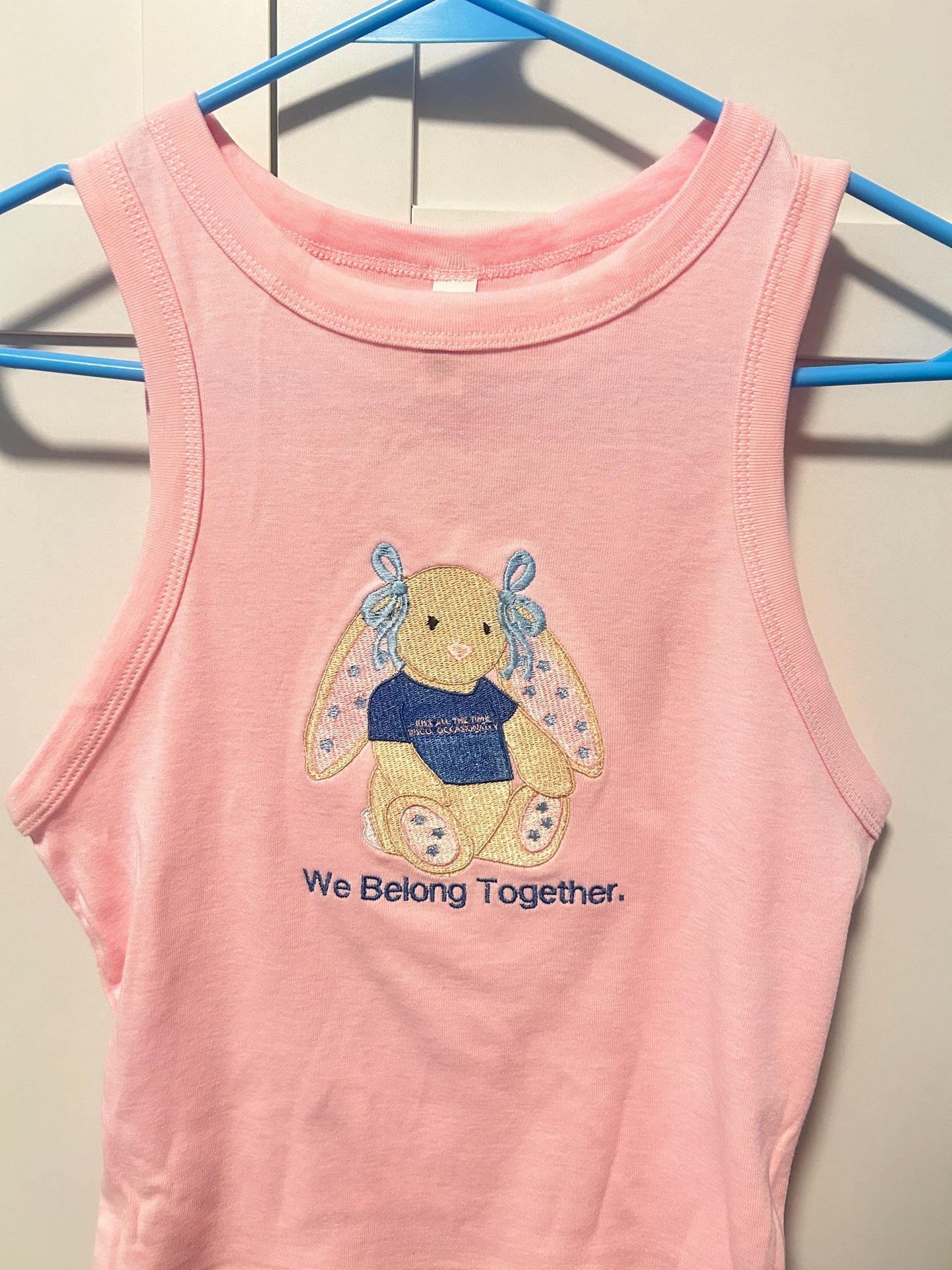Plush Bunny Kiss and Disco Inspired Customizable Baby Tees and Tank Tops, Tour, HS