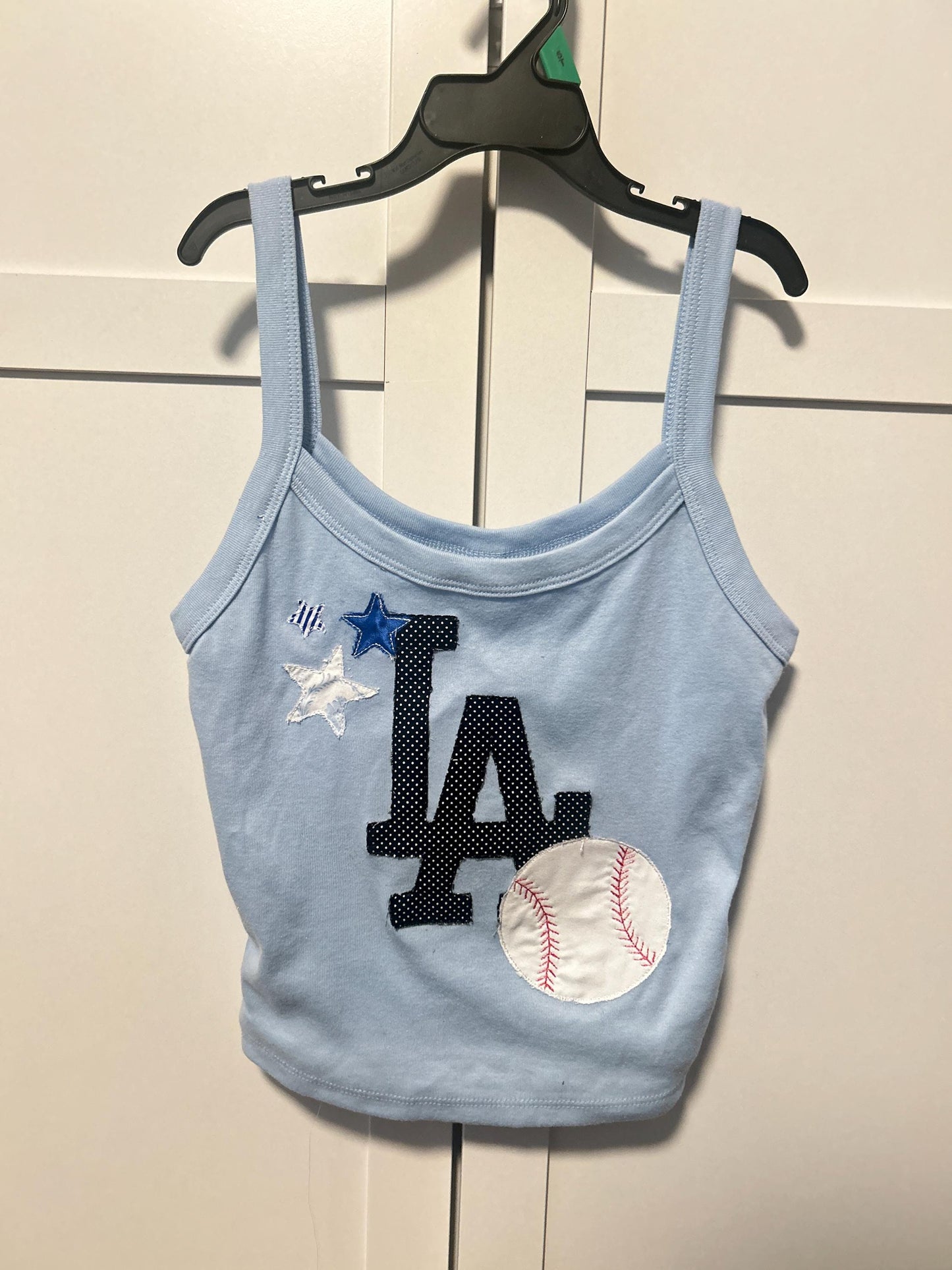 Baseball Appliqué Customizable Embroidered Baby Tees and Tank Tops, Ballgame, Softball, Games
