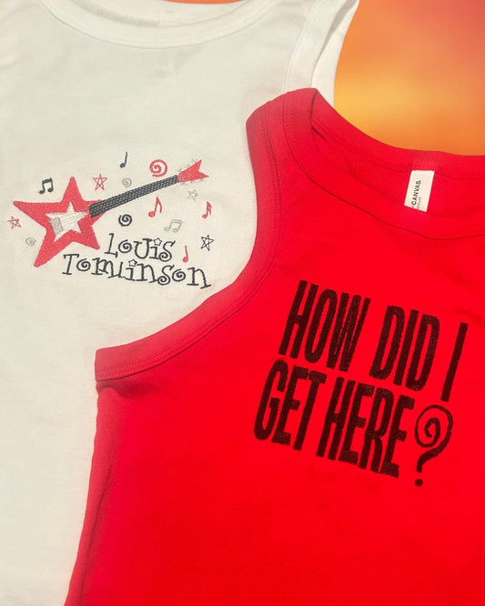 LT Get Here Inspired Customizable Baby Tees and Tank Tops, Tour, Concer