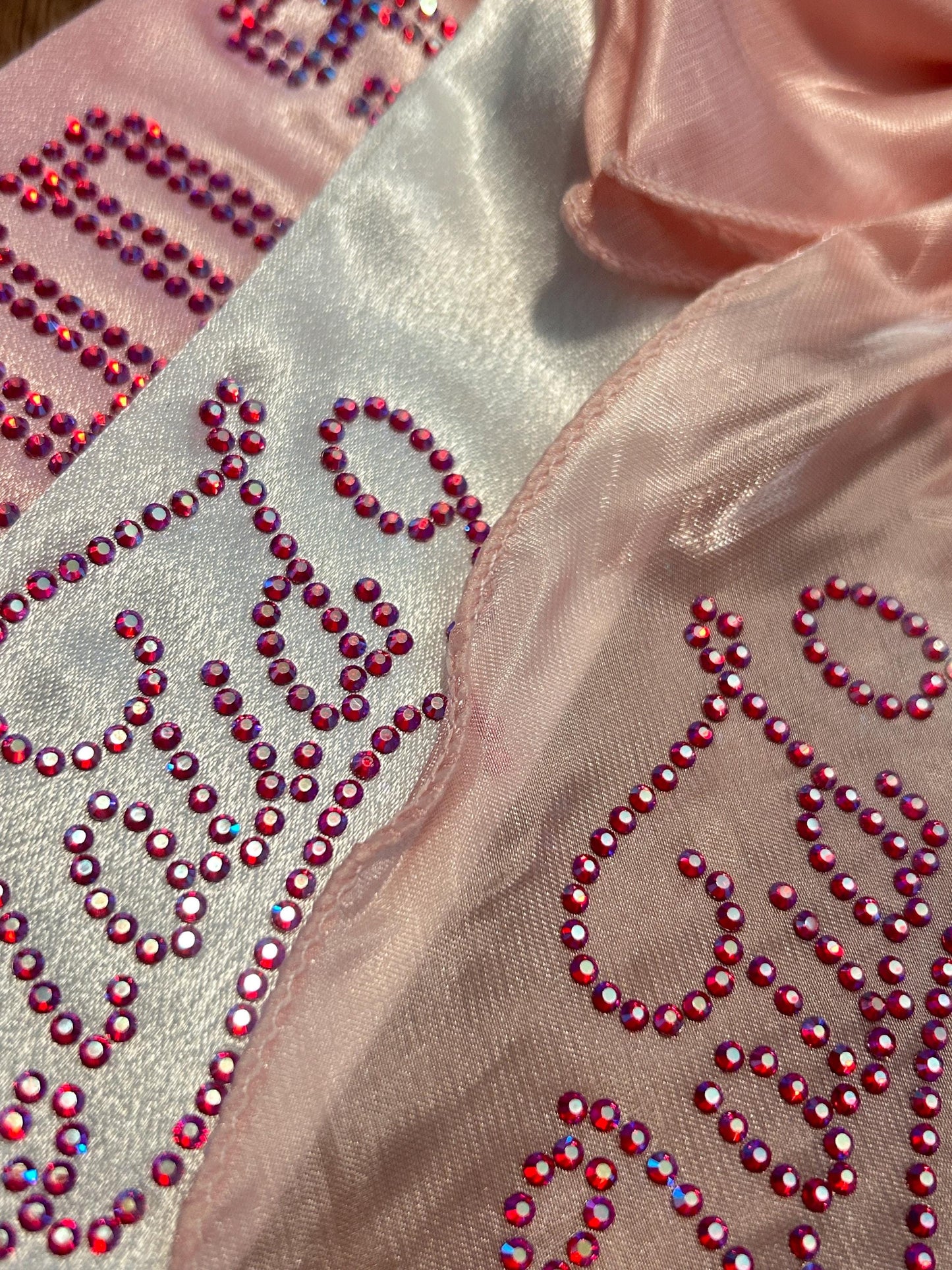 MM Rhinestone Concert Bows, Gifts for Her, Country Music, Pink