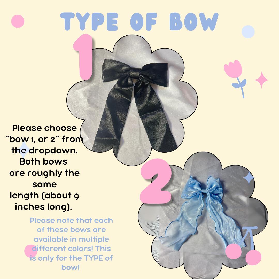 LT How Did I Get Here? Tour Custom Embroidered Bows, Concerts, HDIGH, Fangirl, Gifts for Her