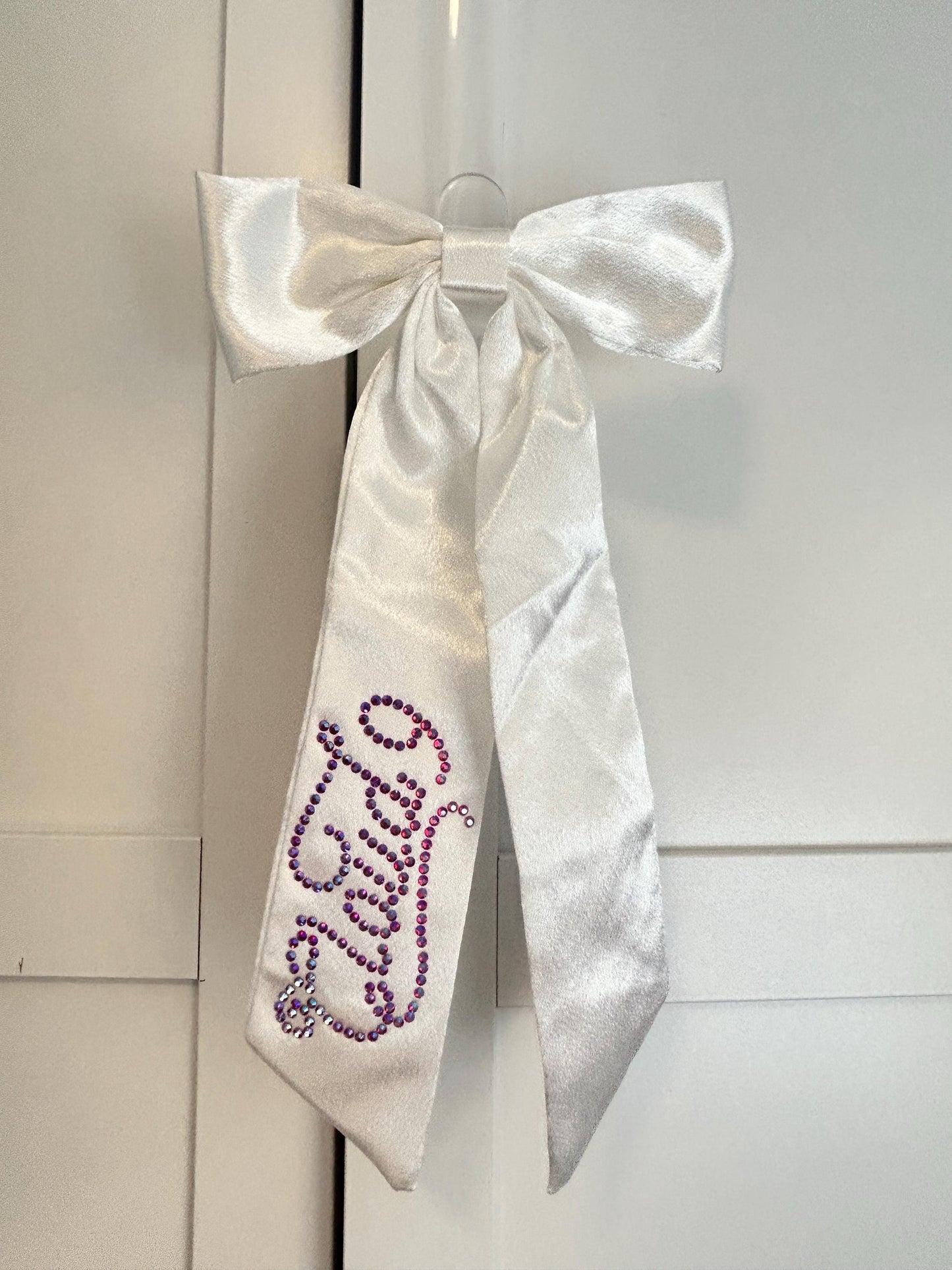 MM Rhinestone Concert Bows, Gifts for Her, Country Music, Pink