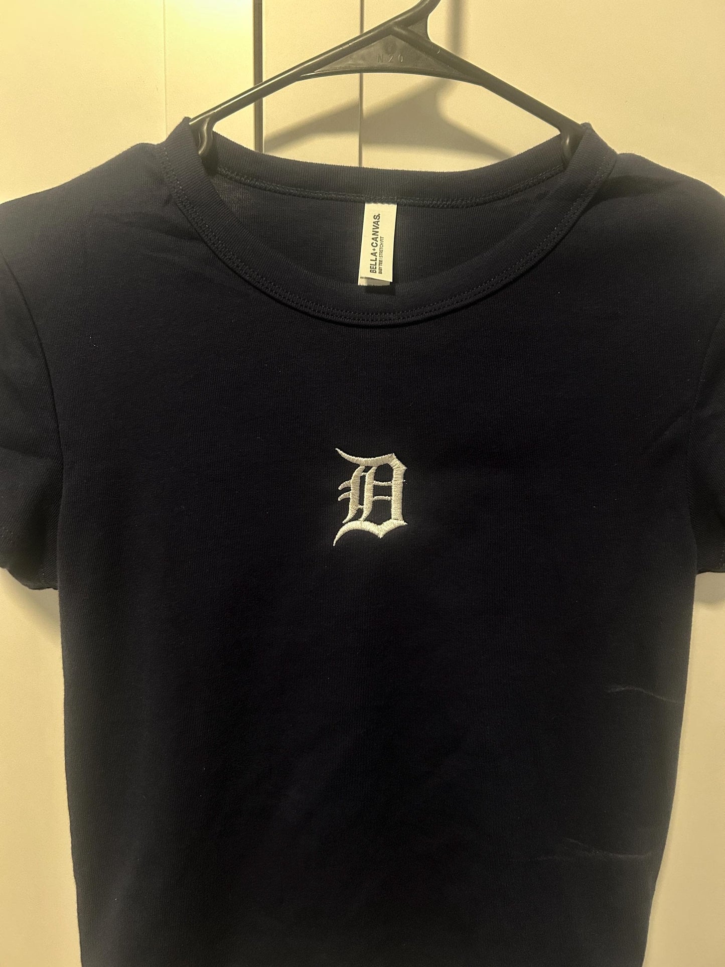 Michigan Baseball Embroidered Baby Tees and Tank Tops, Ballgame, Baseball, Games, Sports