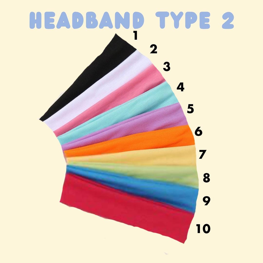 LT Get Here Inspired Customizable Embroidered Headbands, Tour, Concert