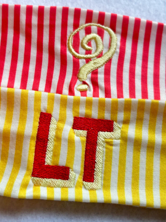 LT Get Here Inspired Customizable Embroidered Headbands, Tour, Concert