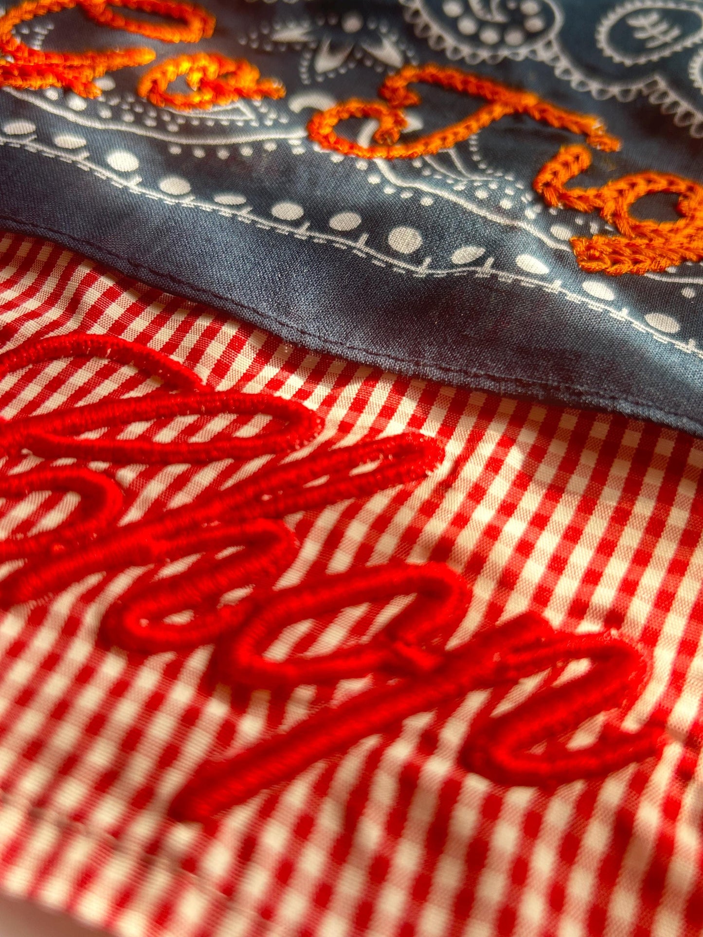 Baseball Custom Embroidered Hairs Scarves/Bandanas, Softball, Custom, Game Day, College