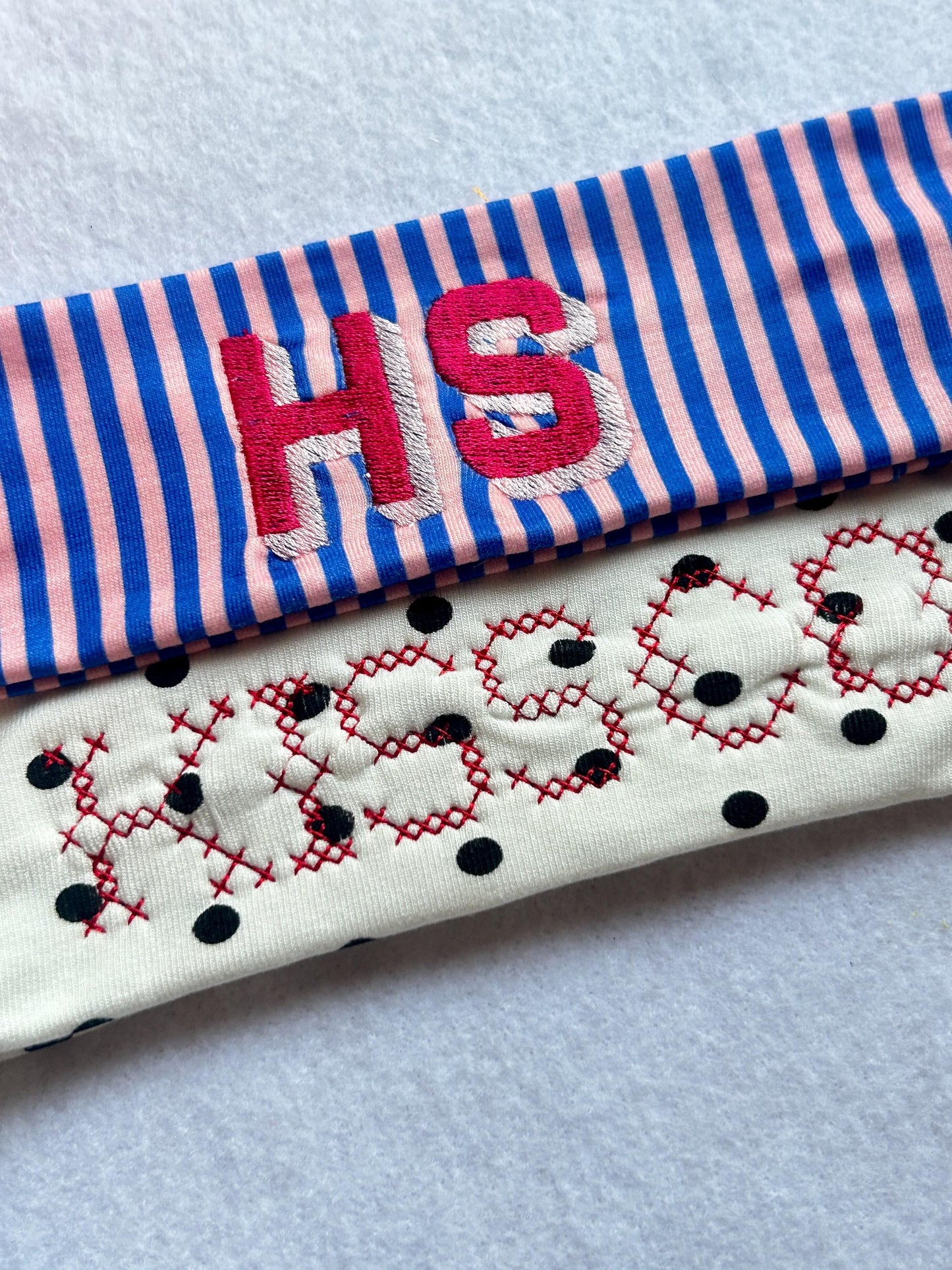 HS Kiss Disco Inspired Customizable Embroidered Headbands, Tour, Concert