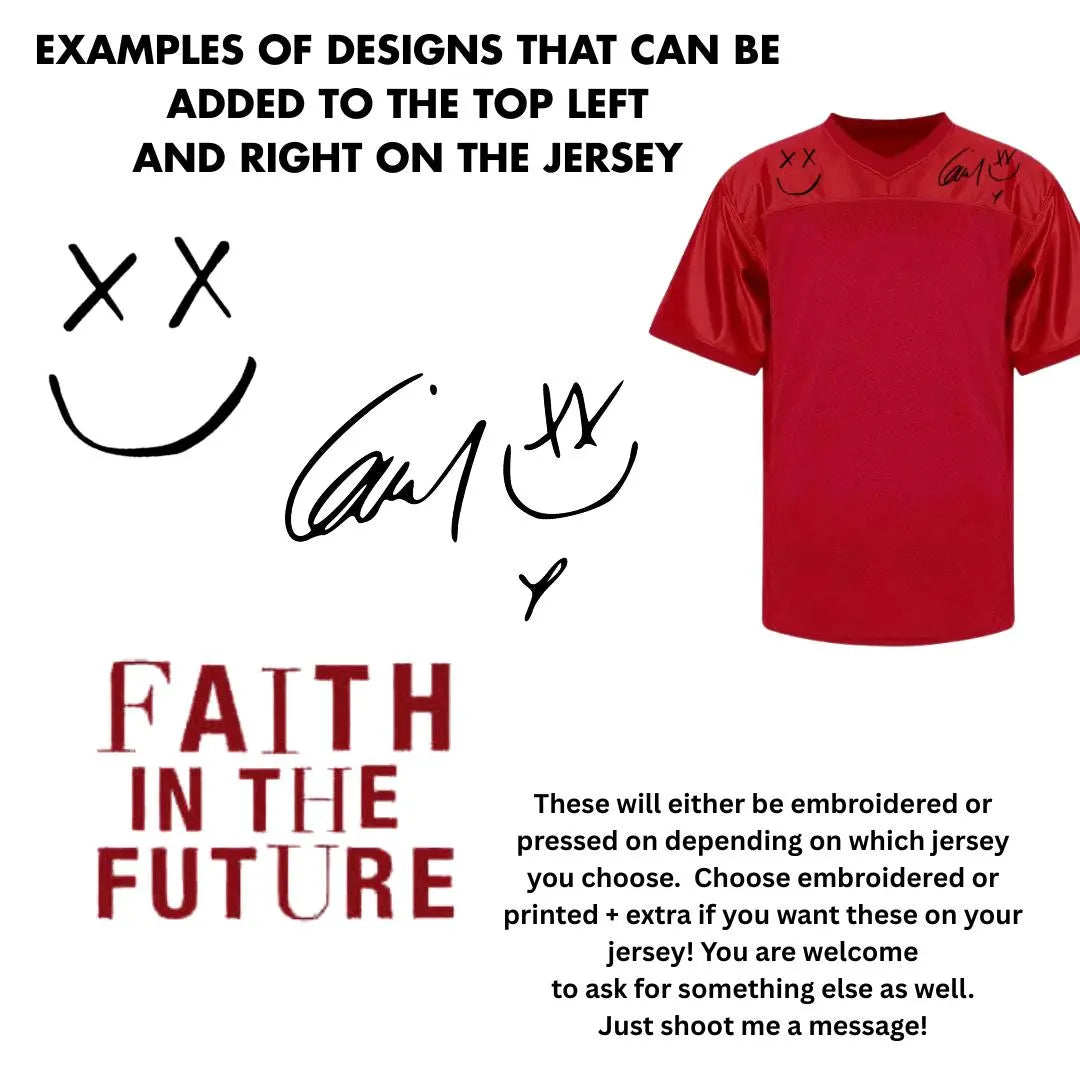 LT Embroidered Jersey (Double Sided)